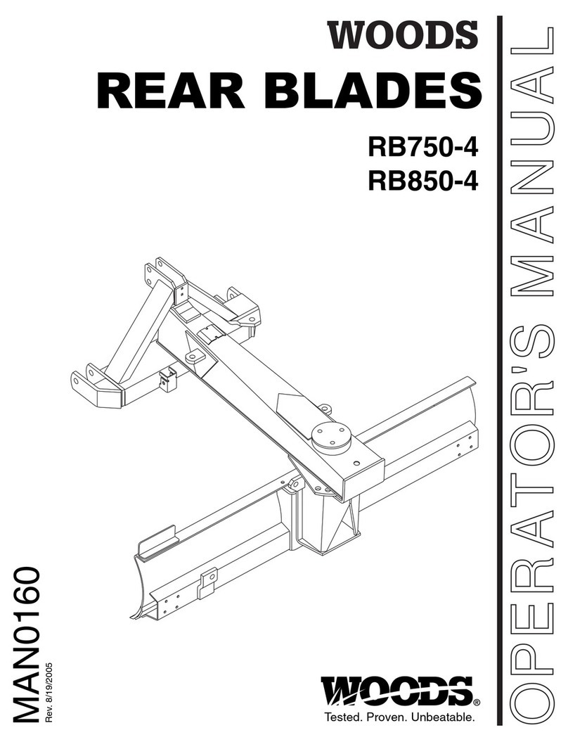 Woods RB750-4 User manual