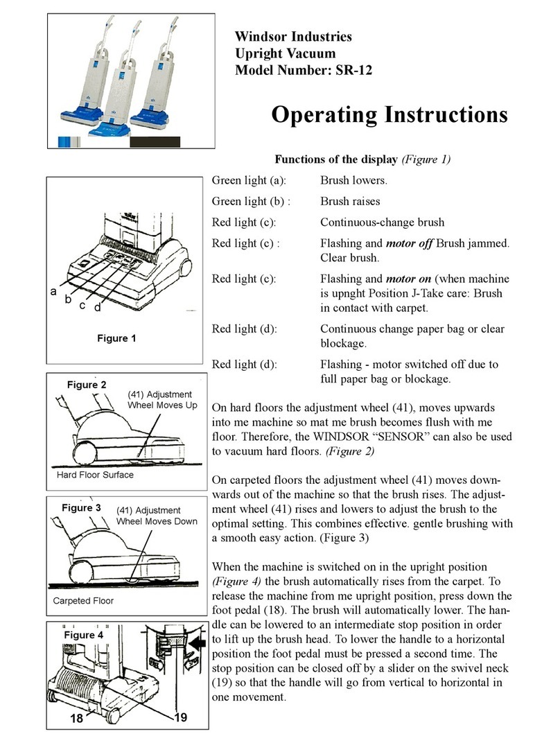 Windsor SR-12 User manual