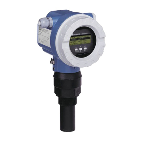 Endress+Hauser Prosonic M FMU40 operating instructions