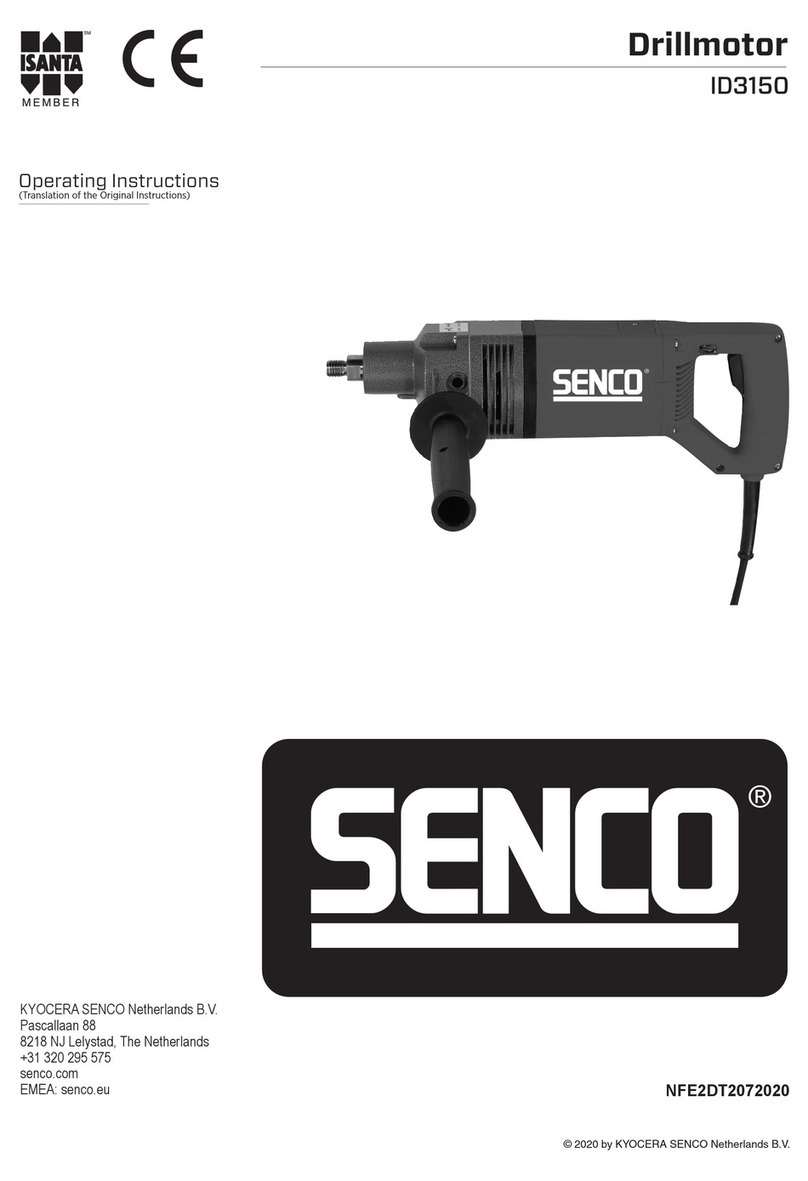 Senco ID3150 operating instructions