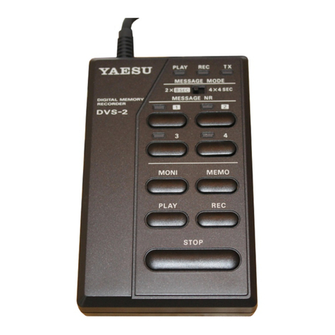 Yaesu DVS-2 Replacing the Battery