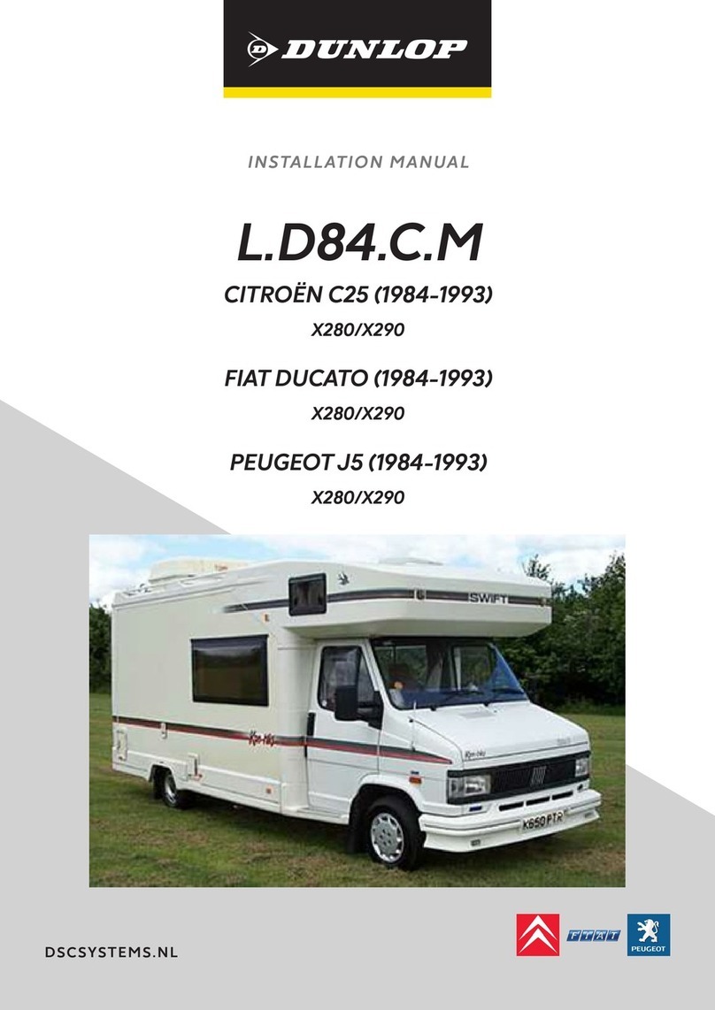 Dunlop L.D84.C.M installation manual