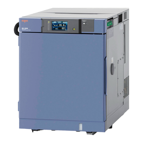 ESPEC SU Series installation guide