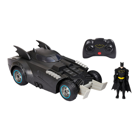 Spinmaster DC Launch and Defend Batmobile User manual Spinmaster DC Launch and Defend Batmobile User manual