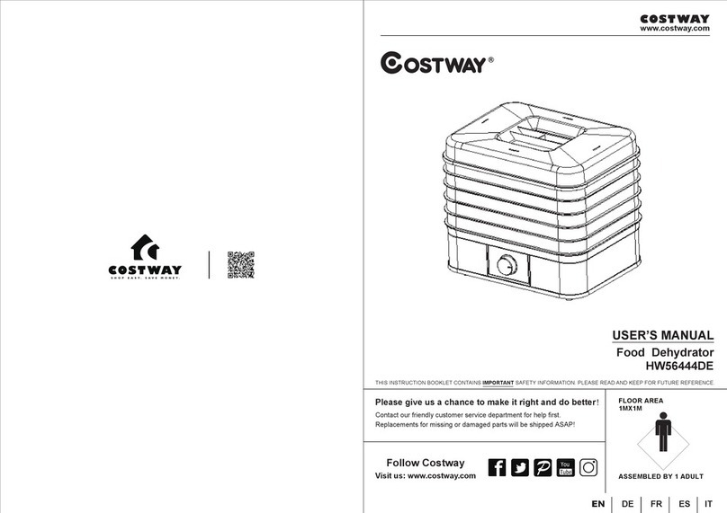 Costway HW56444DE user manual Costway HW56444DE user manual