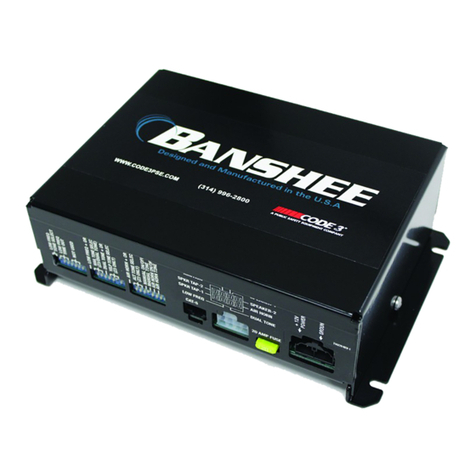 Code 3 Banshee Installation & operation manual