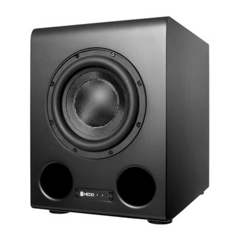 HEDD BASS 08 Operation manual