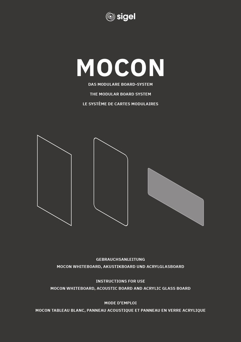 Sigel Mocon Instructions for use