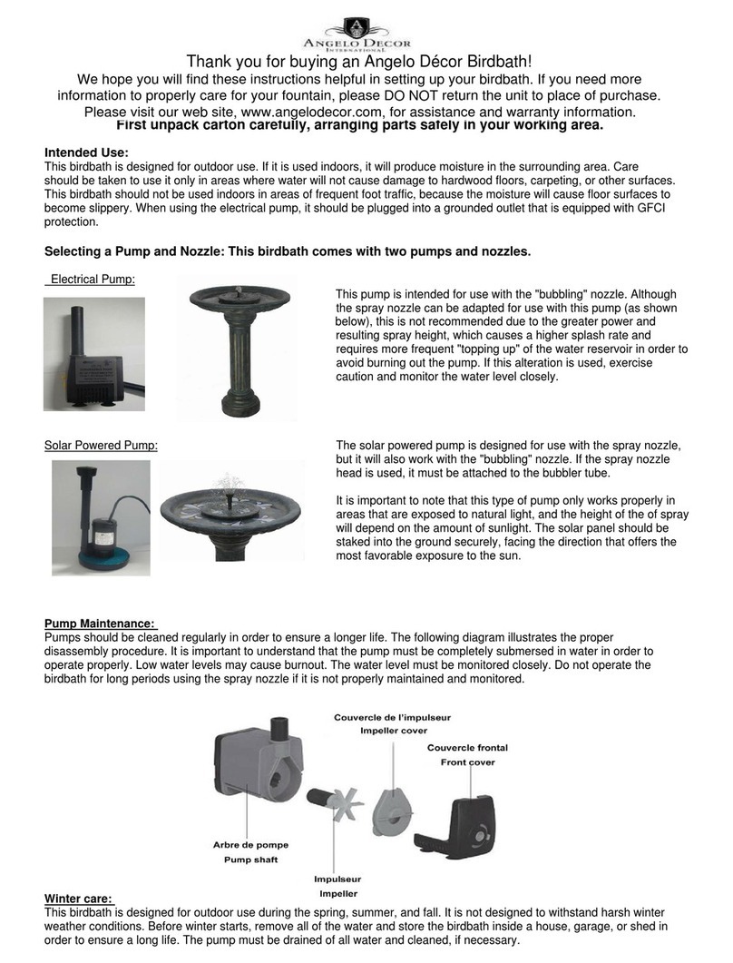 Angelo Decor AD93121 instructions Angelo Decor AD93121 instructions