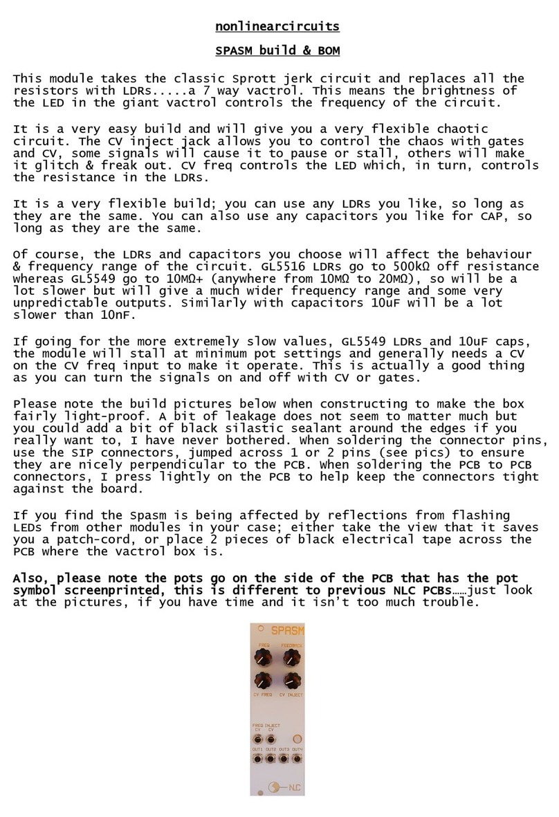 Nonlinearcircuits SPASM quick start guide
