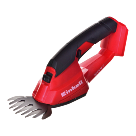 EINHELL GE-CG 18 Li User manual
