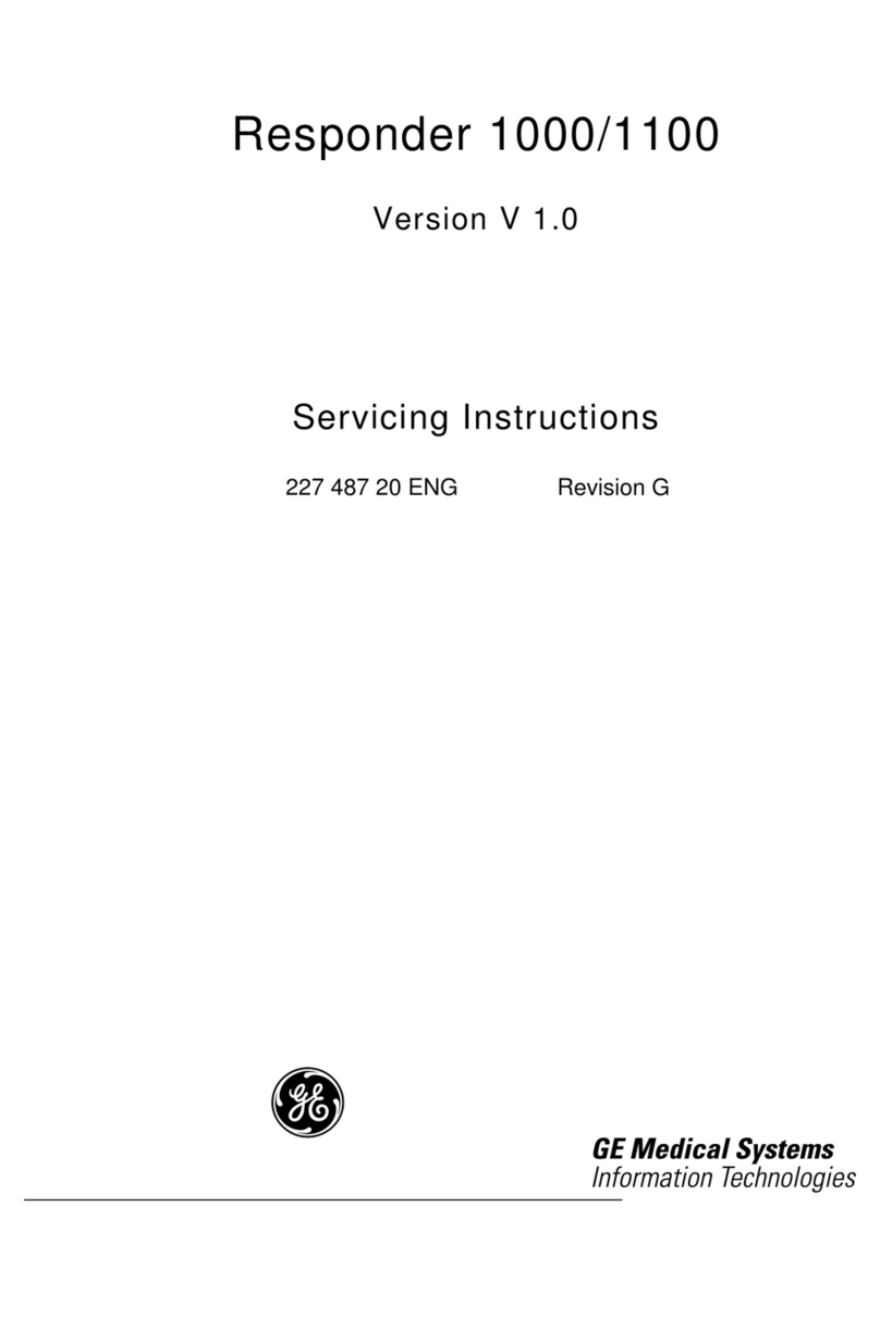 GE Responder 1000 User guide