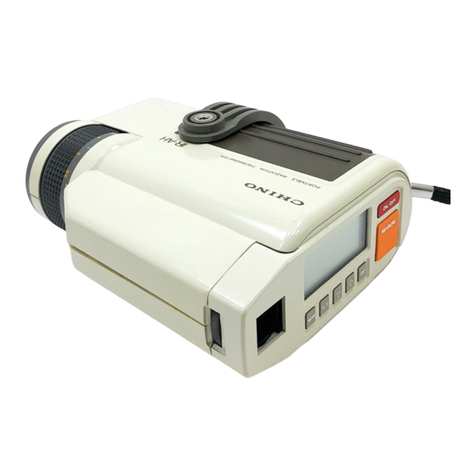 Chino IR-AH Series User manual Chino IR-AH Series User manual