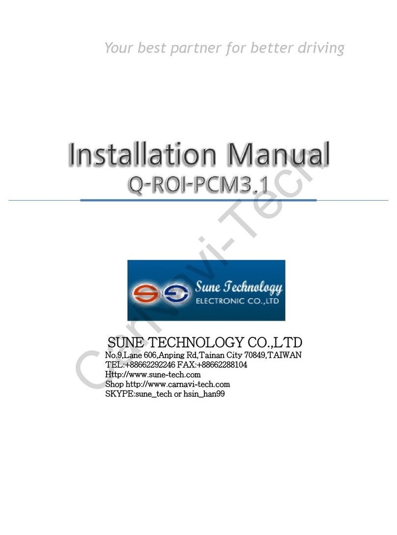 Sune Technology Q-ROI-PCM3.1 User manual Sune Technology Q-ROI-PCM3.1 User manual