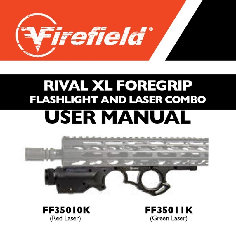 Firefield RIVAL XL FOREGRIP FF35010K User manual