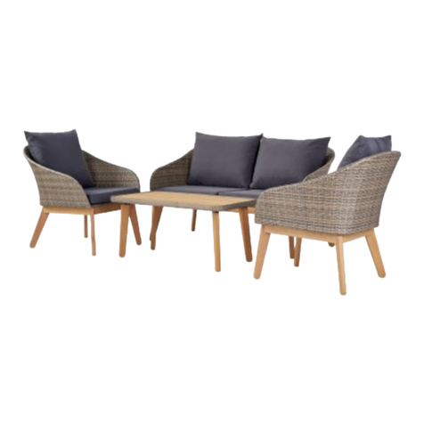 Argos Rattan 4 Piece Sofa Set 502/2636 manual Argos Rattan 4 Piece Sofa Set 502/2636 manual