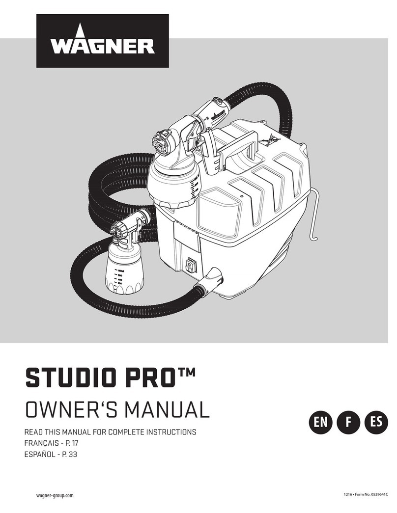 WAGNER CONTROL PRO 250 M User manual