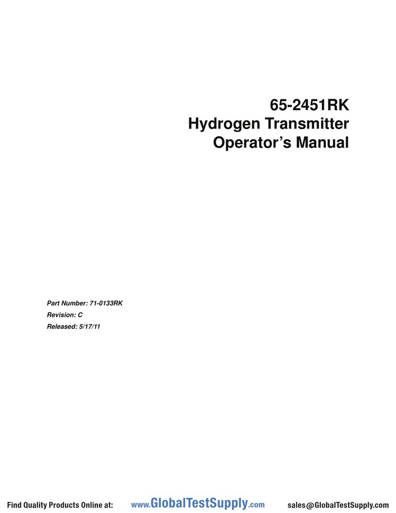 RKI Instruments 65-2451RK Operator's manual