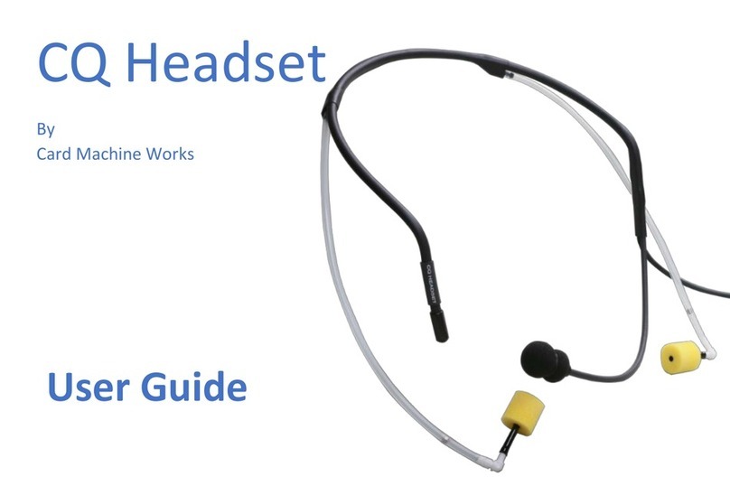 CMW CQ User manual