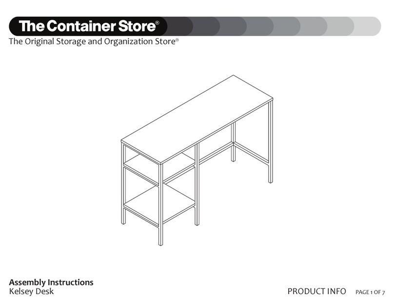 The Container Store The Original Storage and Organization Store... User manual