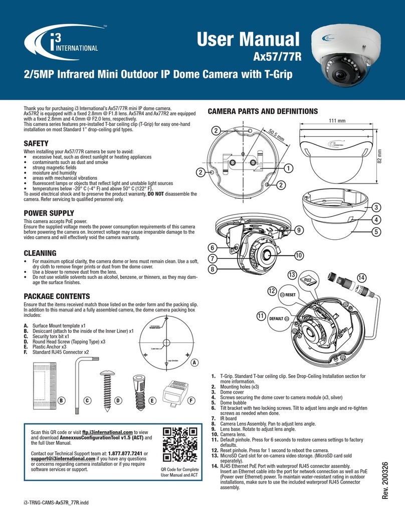 i3 International Ax57R user manual