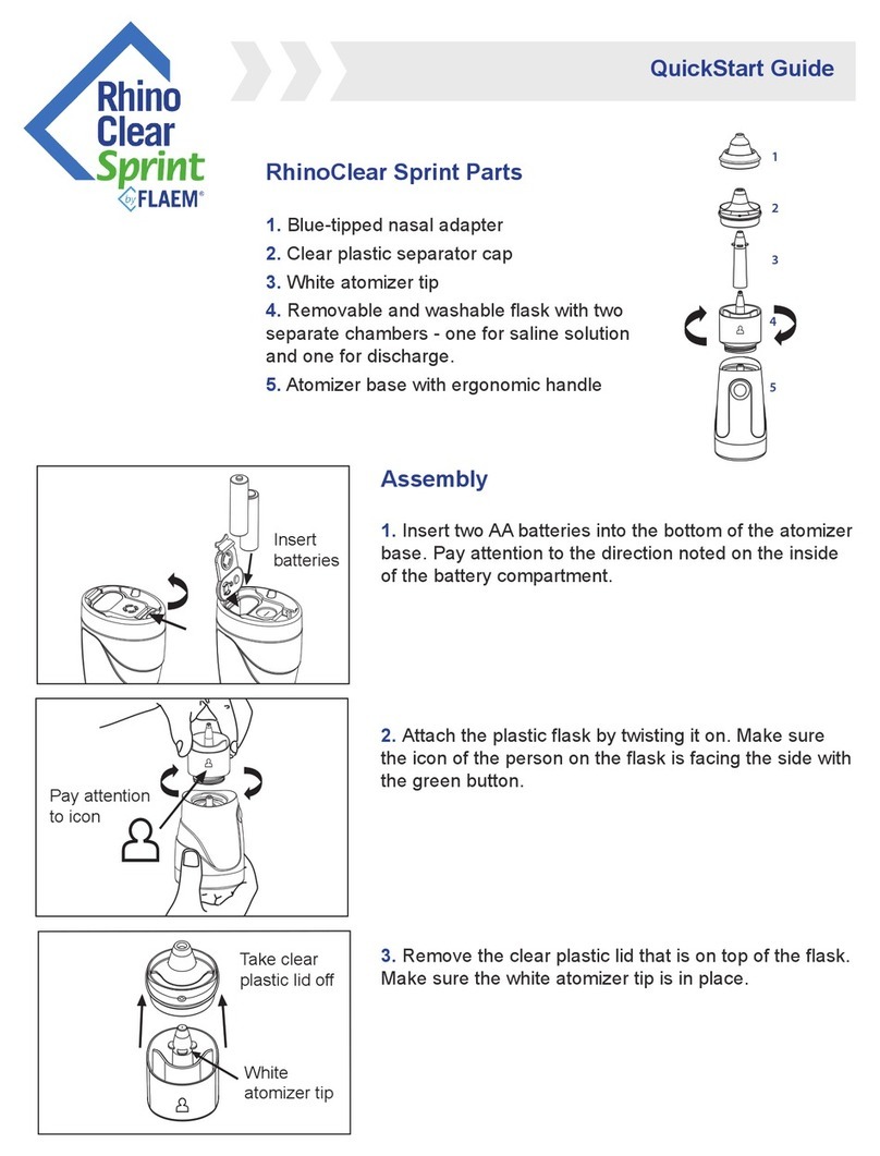 Flaem RhinoClear Sprint User manual