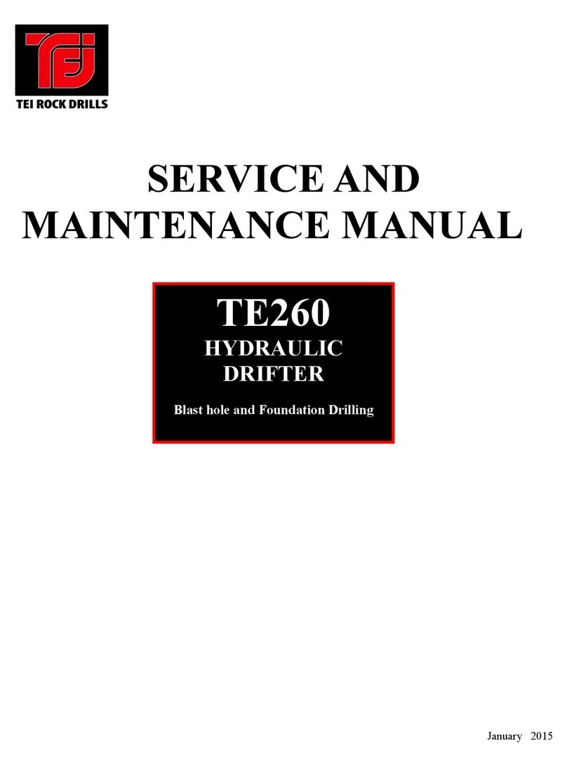 TEI TE260 Service and maintenance manual