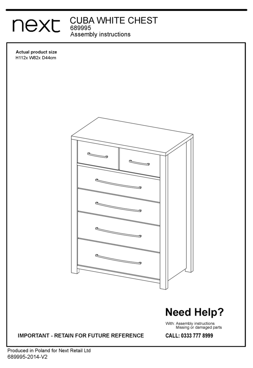 Next CUBA 689995 User manual