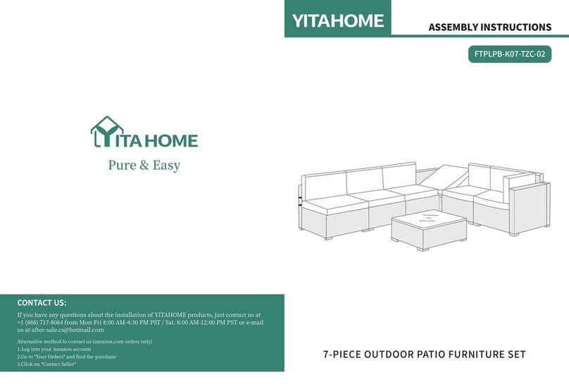 YitaHome Pure & Easy FTPLPB-K07-TZC-02 Assembly instructions