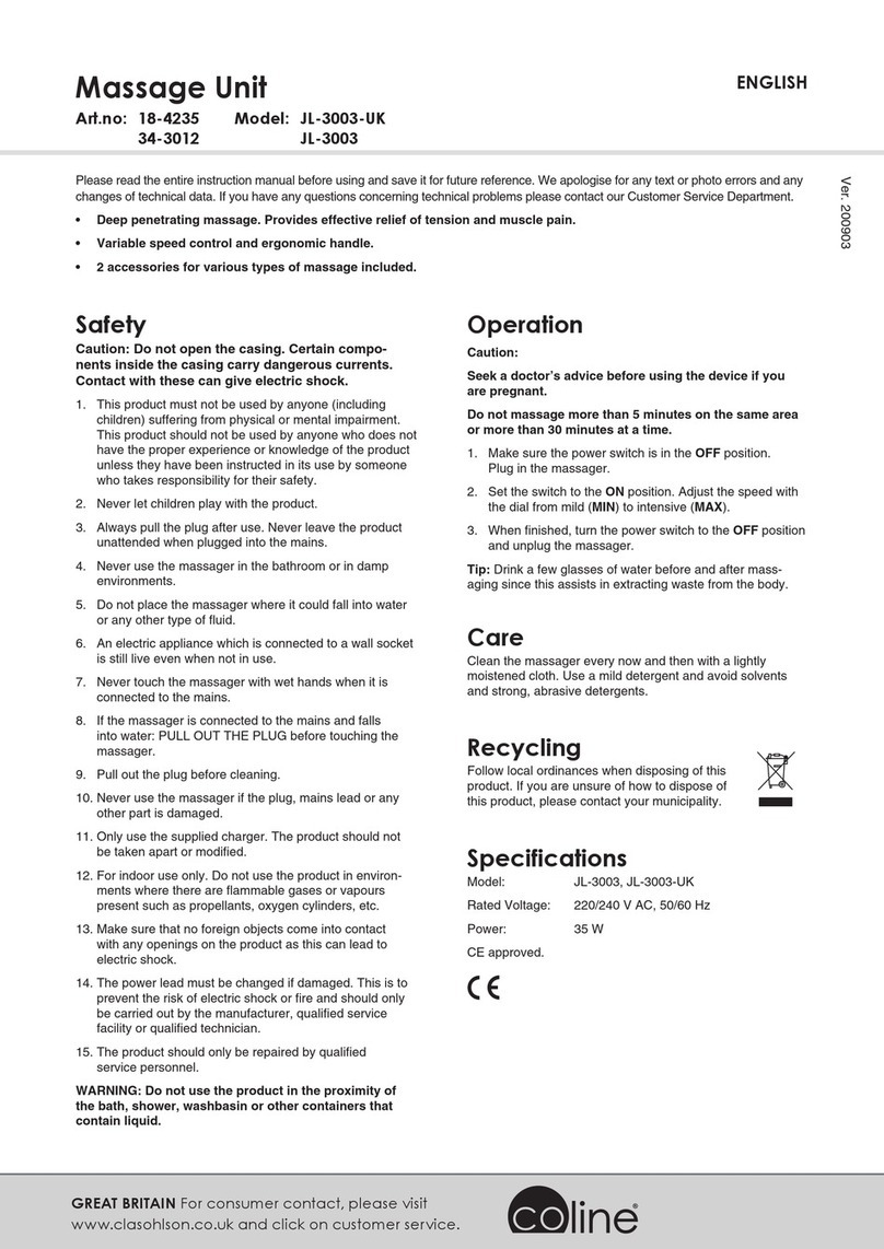 Coline JL-3003-UK quick start guide