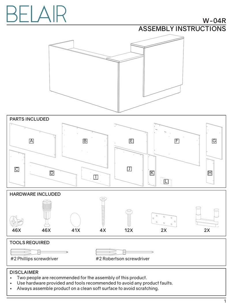 Belair W-04R User manual Belair W-04R User manual
