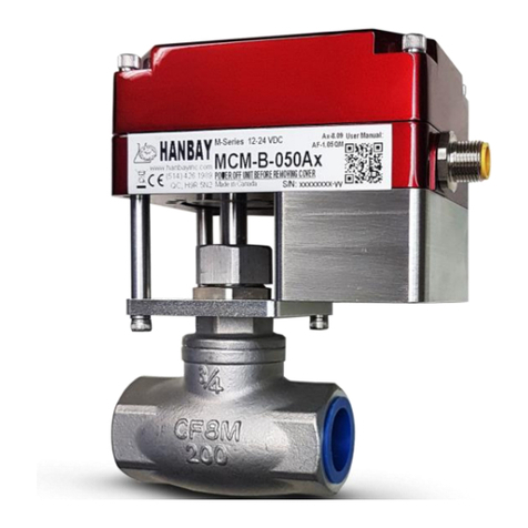 Hanbay MC A 8.09 Series User manual