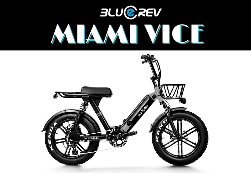 Epic Cycles BLUEREV MIAMI VICE manual