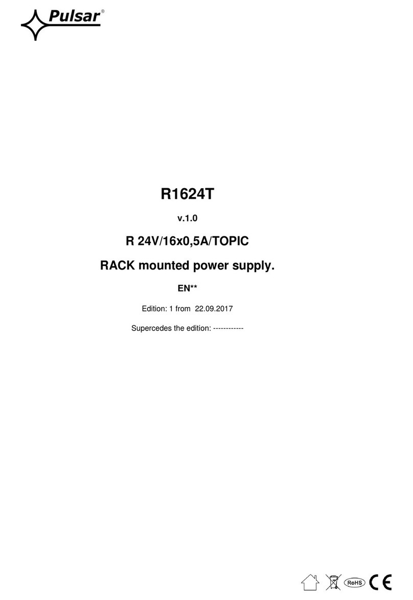 Pulsar R1624T manual