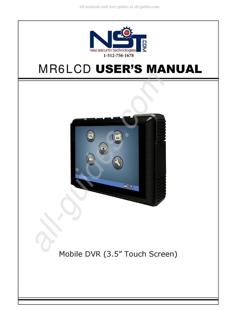 NST MR6LCD user manual
