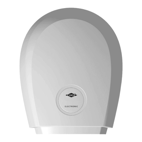 clage WHT Operating and installation instructions clage WHT Operating and installation instructions