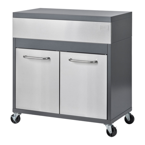 Burns & Barkles DOUBLE CUPBOARD 8048 operating instructions