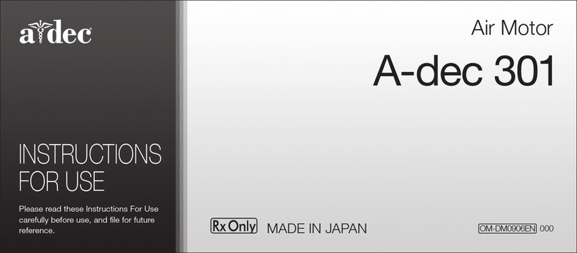 Atdec A-dec 301 User manual