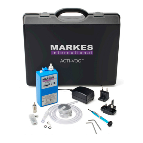 Markes International ACTI-VOC C-LFP-01 User manual