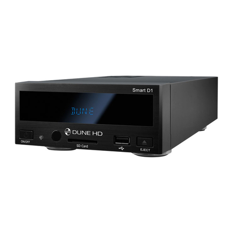 Dune HD Smart D1 quick start guide