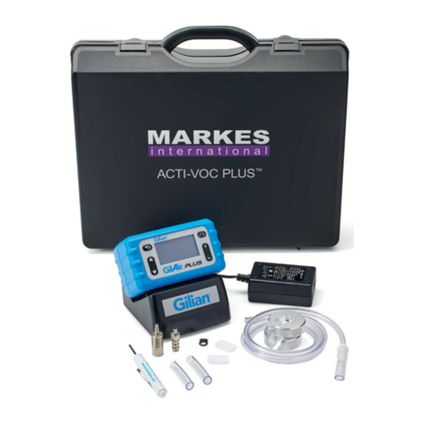 Markes International ACTI-VOC PLUS C-FFP-01 User manual