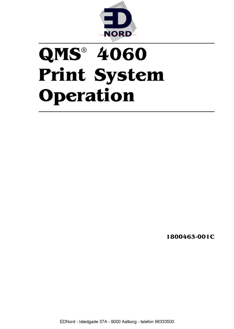 EDNord QMS 4060 User manual EDNord QMS 4060 User manual
