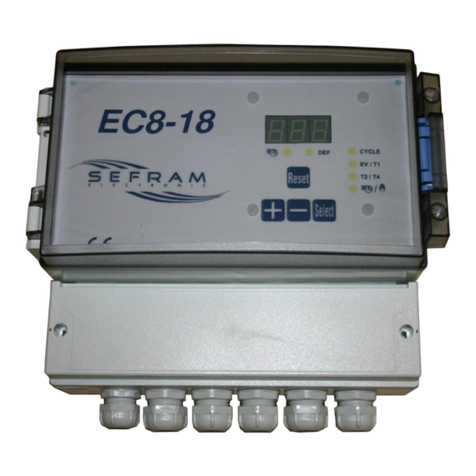 SEFRAM SEQUENCER EC8-18 User manual
