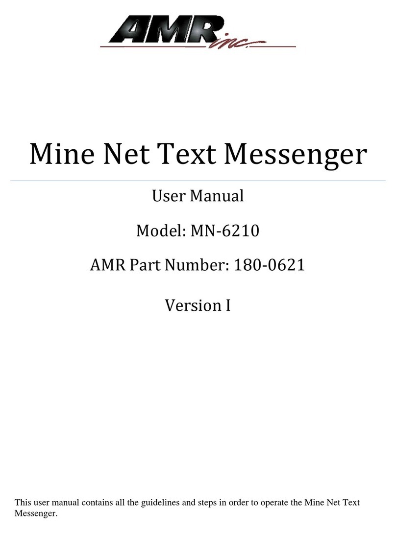 AMR MN-6210 user manual