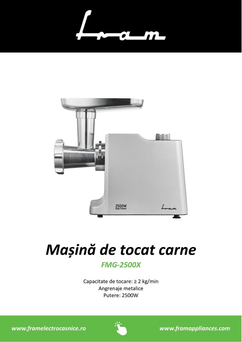 FRAM FMG-2500X manual
