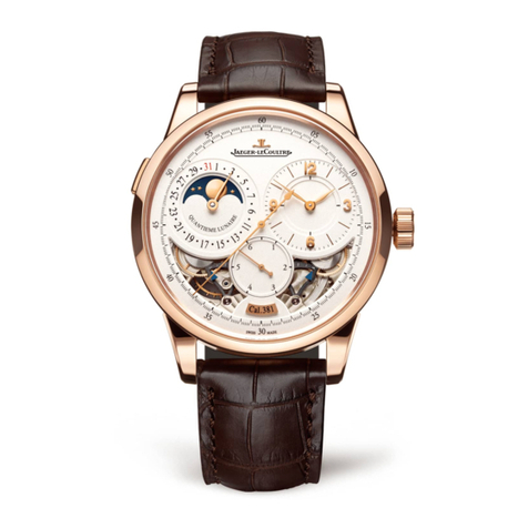 Jaeger-leCoultre DUOMETRE QUANTIEME LUNAIRE User manual Jaeger-leCoultre DUOMETRE QUANTIEME LUNAIRE User manual