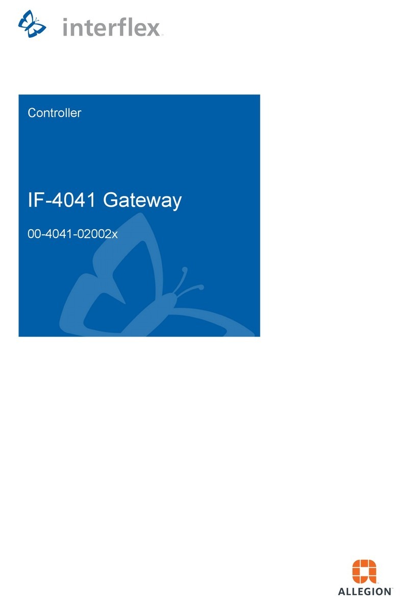 Allegion Interflex IF-4041 manual