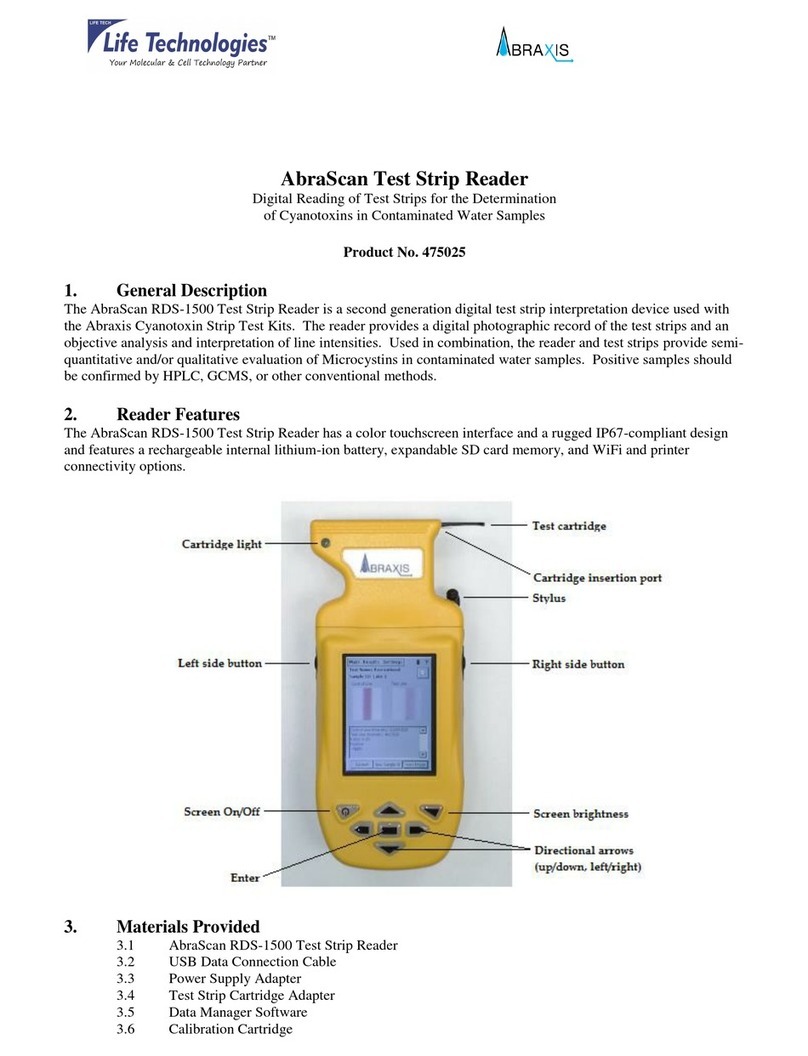 Life technologies AbraScan 475025 quick start guide