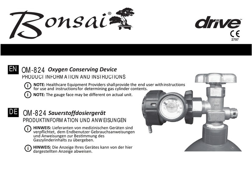Drive Bonsai OM-824 User manual