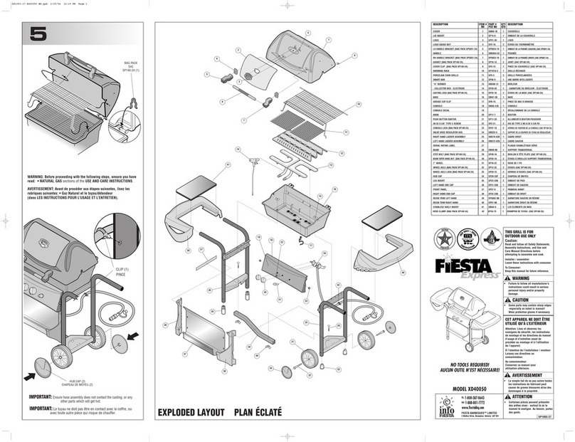 Fiesta Express XD40050 manual